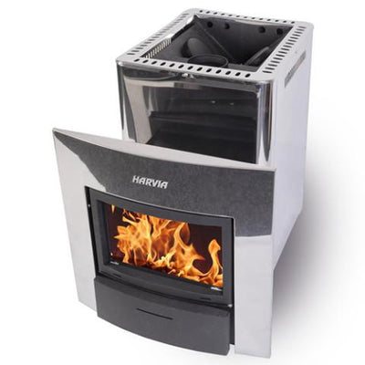 Harvia 20 Duo Steel Wood Burning Sauna Stove
