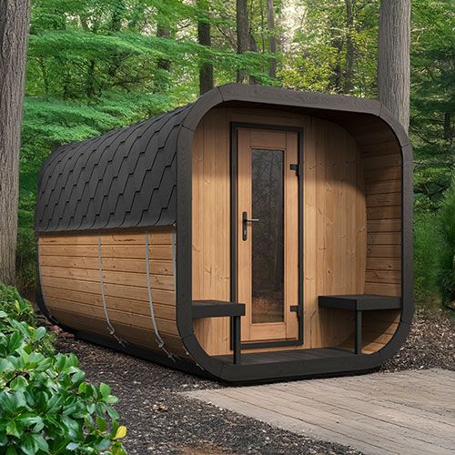 SaunaLife Cube CL12GCP Luxury 8 Person Sauna