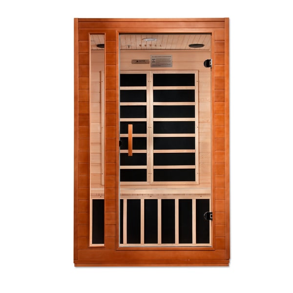 Golden Designs Dynamic "Cardoba Elite" 2-Person Ultra Low EMF FAR Infrared Sauna | DYN-6203-01 Elite