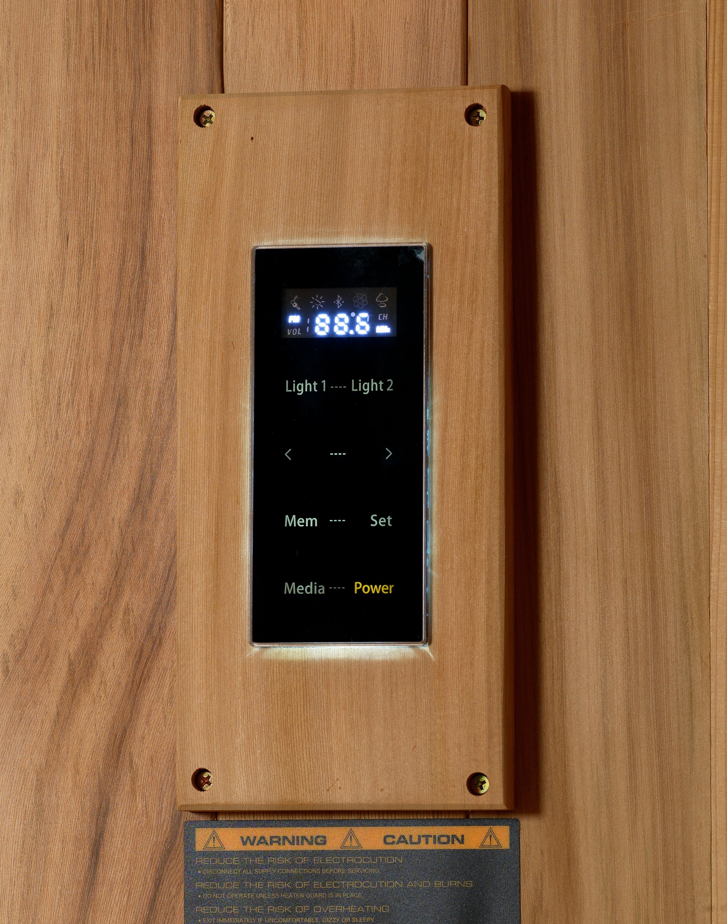 Golden Designs Copenhagen Edition 3-Person Traditional Steam Sauna | GDI-7389-02