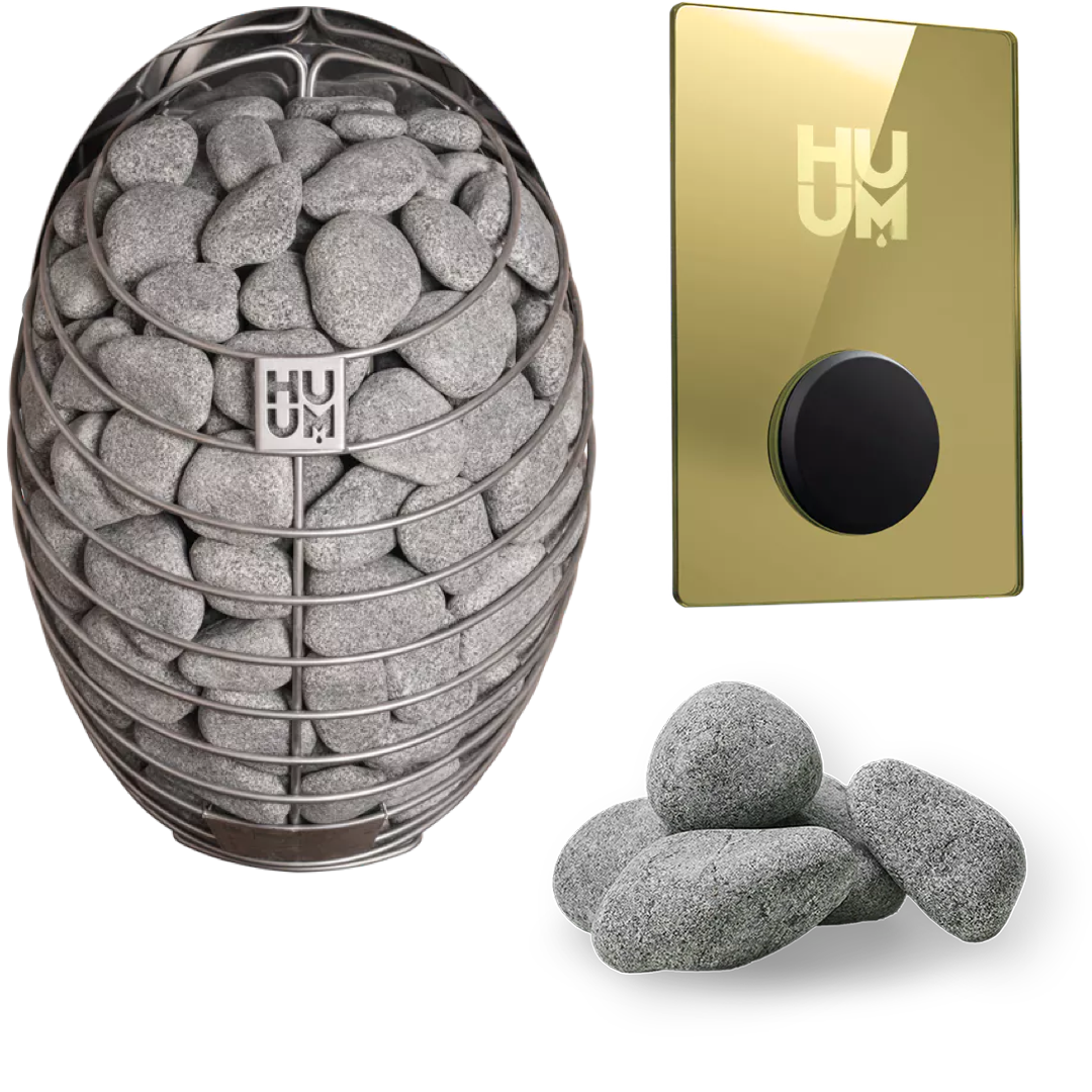 HUUM DROP Series 9.0kW Sauna Heater Package