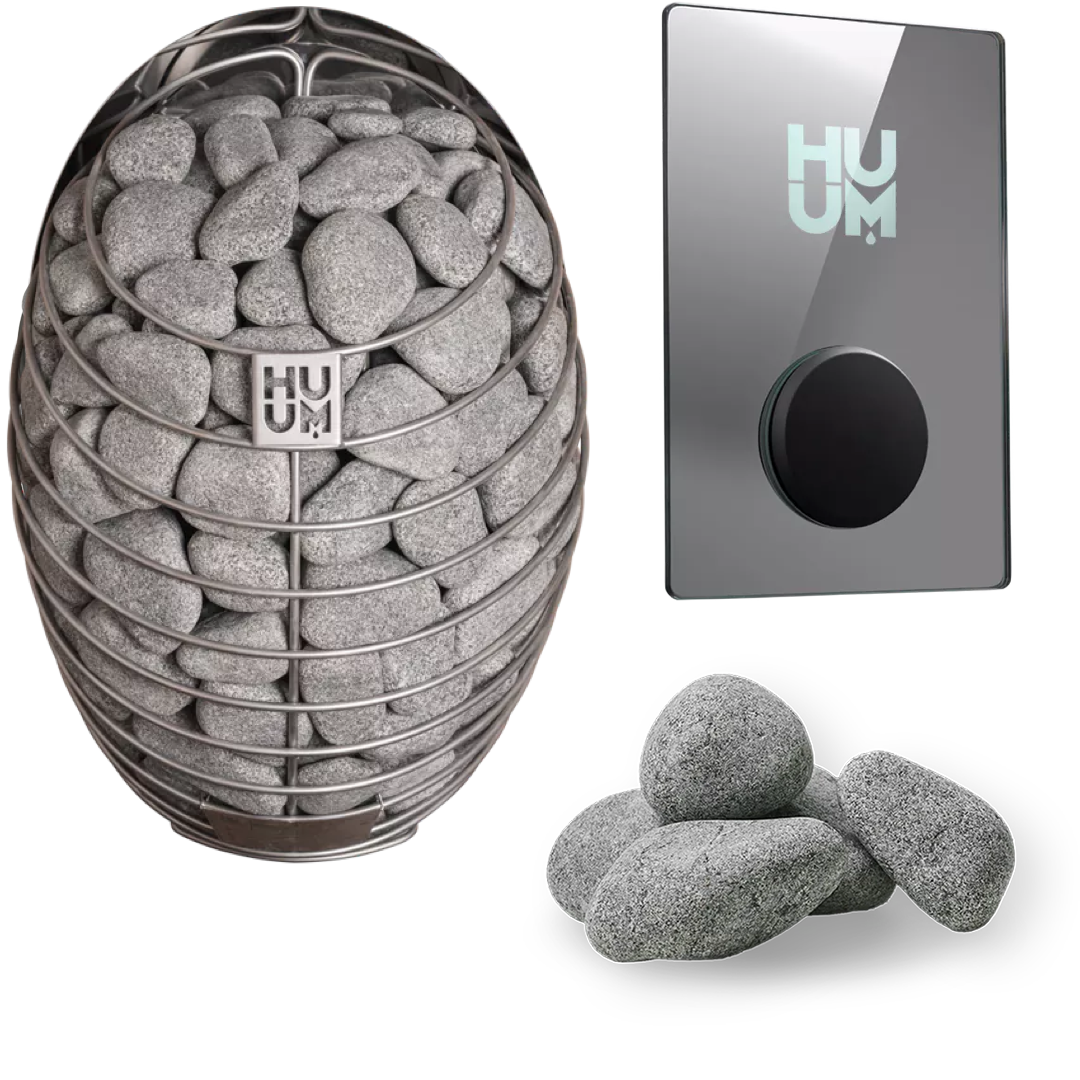 HUUM DROP Series 9.0kW Sauna Heater Package