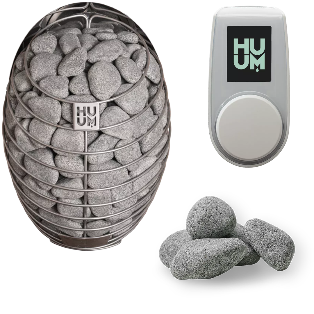 HUUM DROP Series 9.0kW Sauna Heater Package