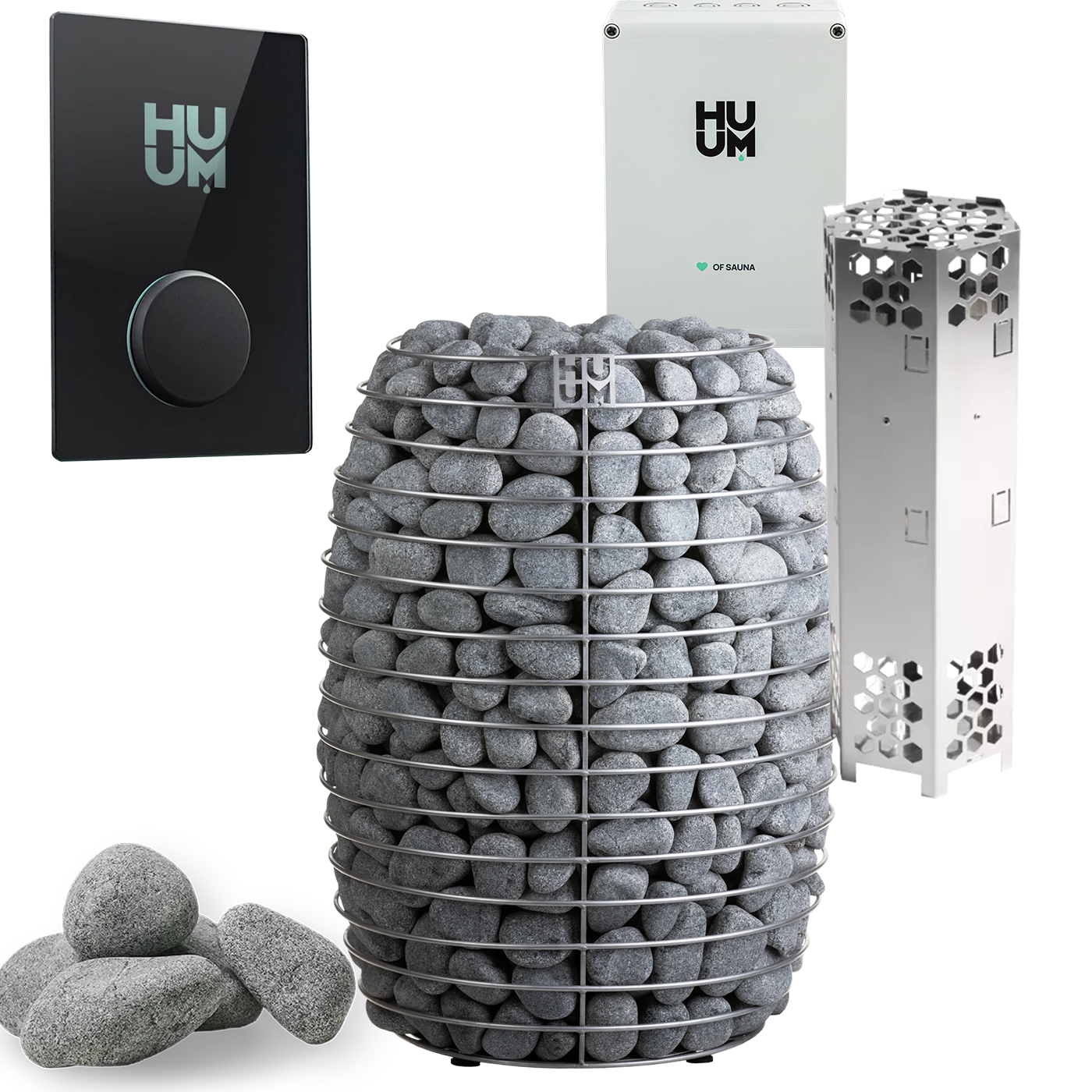 HUUM HIVE Series 12.0kW Sauna Heater Package
