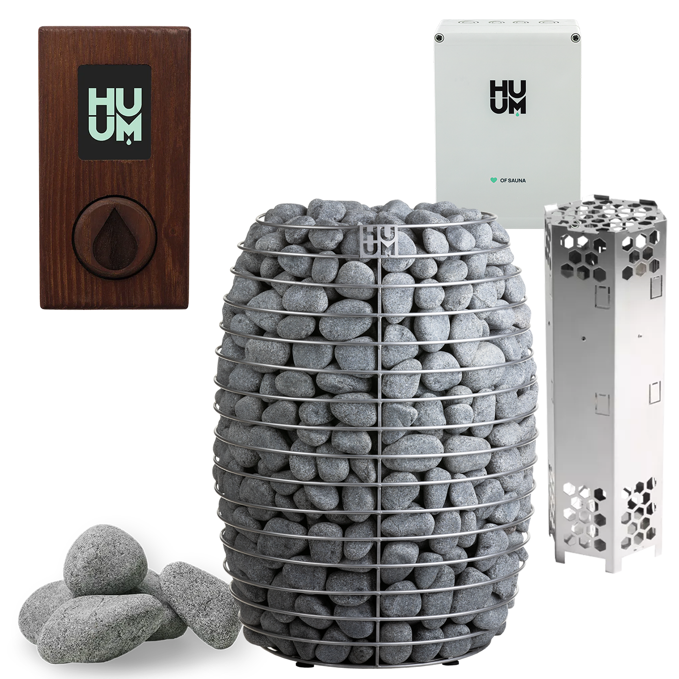 HUUM HIVE Series 12.0kW Sauna Heater Package