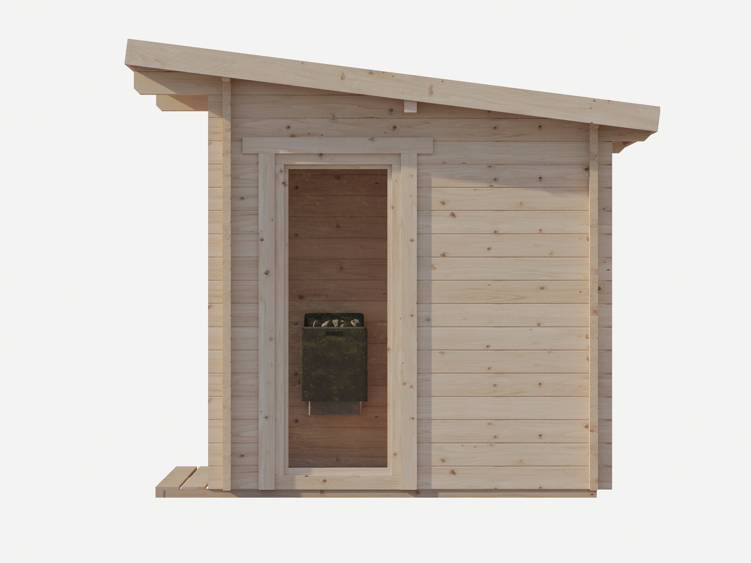 SaunaLife Model G4 Outdoor Home Sauna Kit