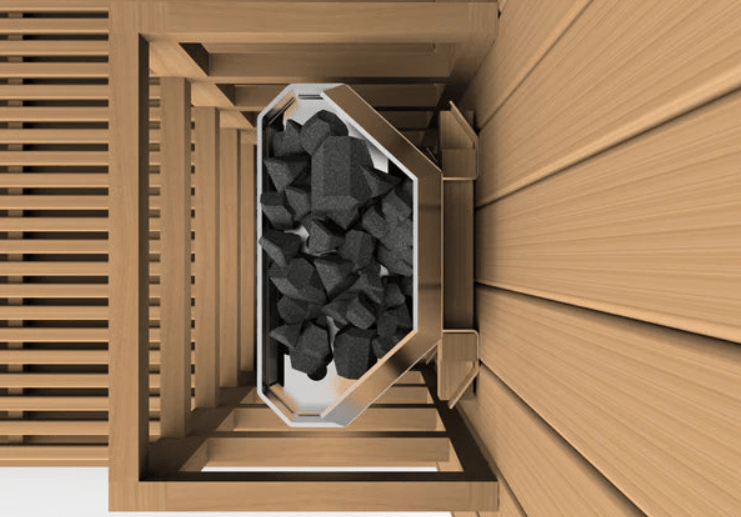 Golden Designs Copenhagen Edition 3-Person Traditional Steam Sauna | GDI-7389-02