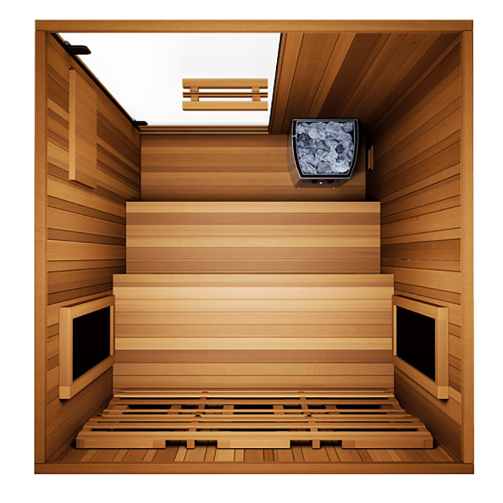 Finnmark FD-4 Trinity Infrared and Traditional 2-Person Hybrid Sauna