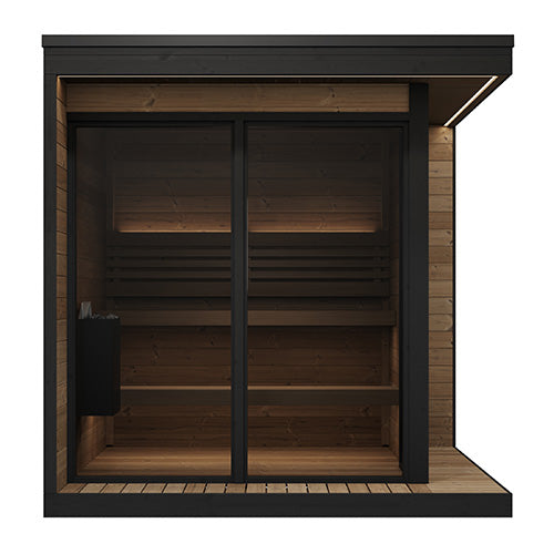 SaunaLife Model GL6 Outdoor Home Sauna Kit